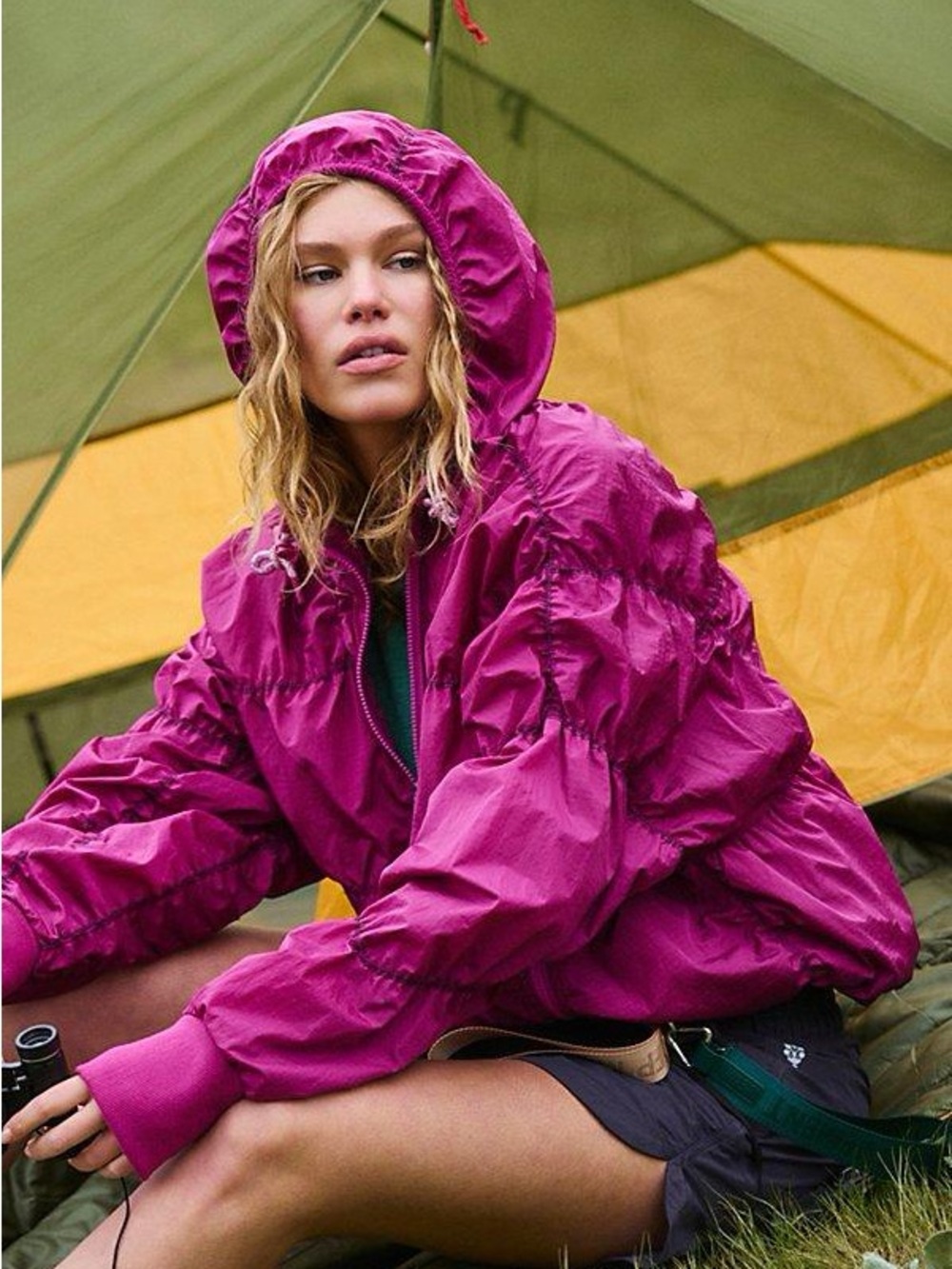 Free people happy camper pullover pink